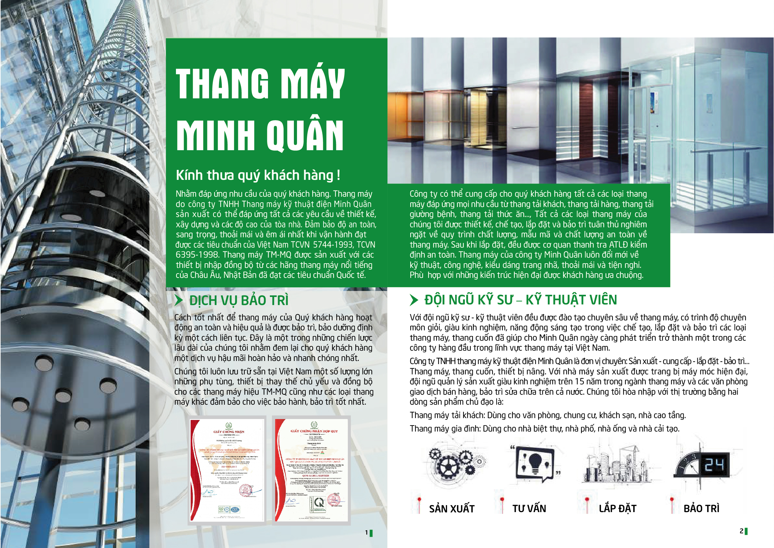 Catalog Thang Máy Minh Quân - Trang 2