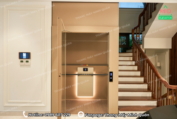 Thang máy gia đình nhập khẩu 200, 300, 400, 500kg