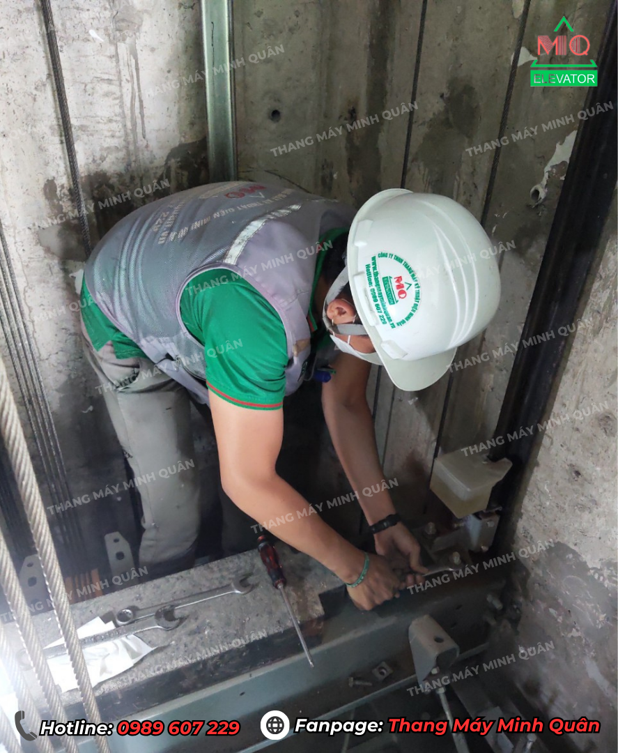 Dịch vụ sửa chữa thang máy tại Thống Nhất của công ty Minh Quân